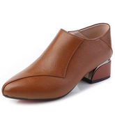 Virginia Women's Pointed Toe Zipper Pumps